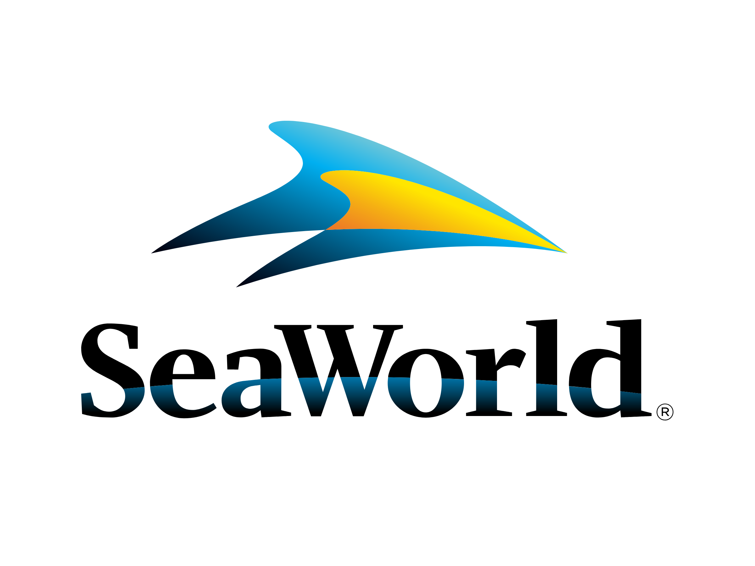 SeaWorld Logo 1996 Fonts In Use   Sea World Logo 